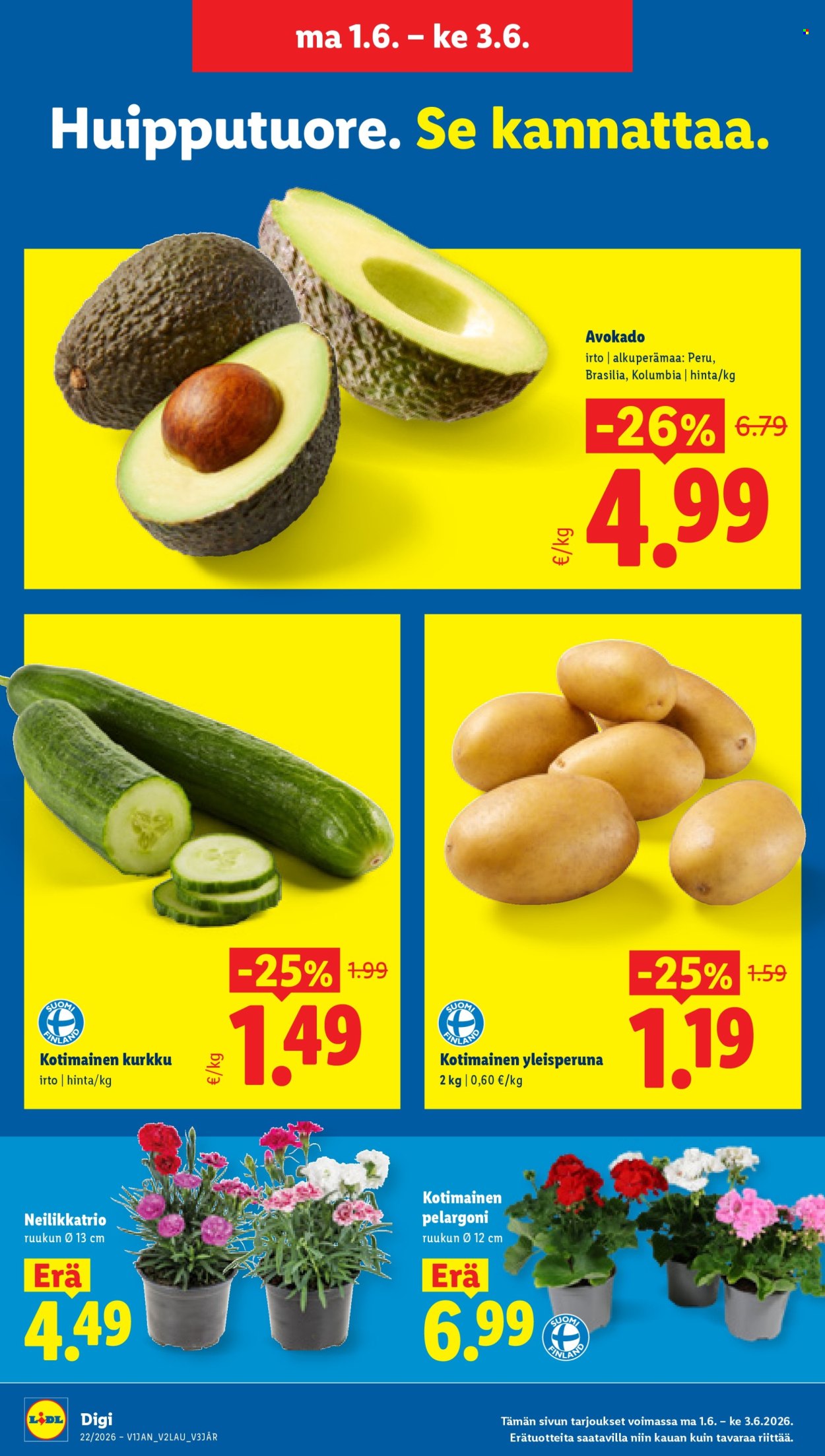 Lidl tarjoukset - 28.05.2026 - 03.06.2026. Sivu 19