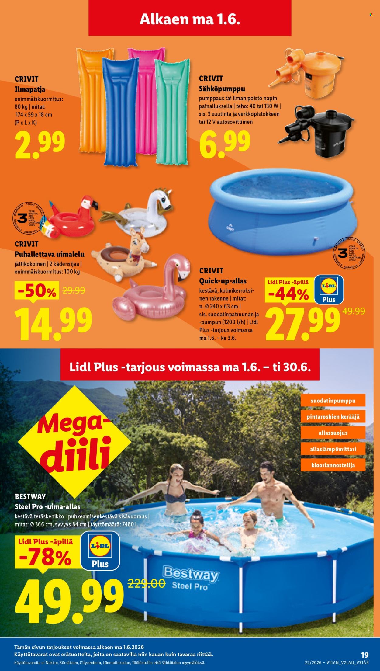 Lidl tarjoukset - 28.05.2026 - 03.06.2026. Sivu 27