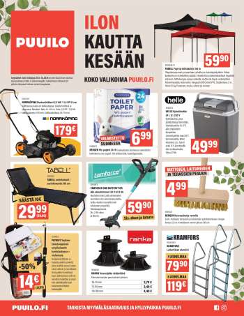 Puuilo tarjoukset  - 25.05.2026 - 07.06.2026.