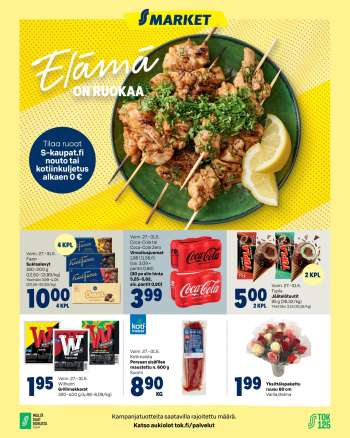 S-market tarjoukset  - 27.05.2026 - 31.05.2026.