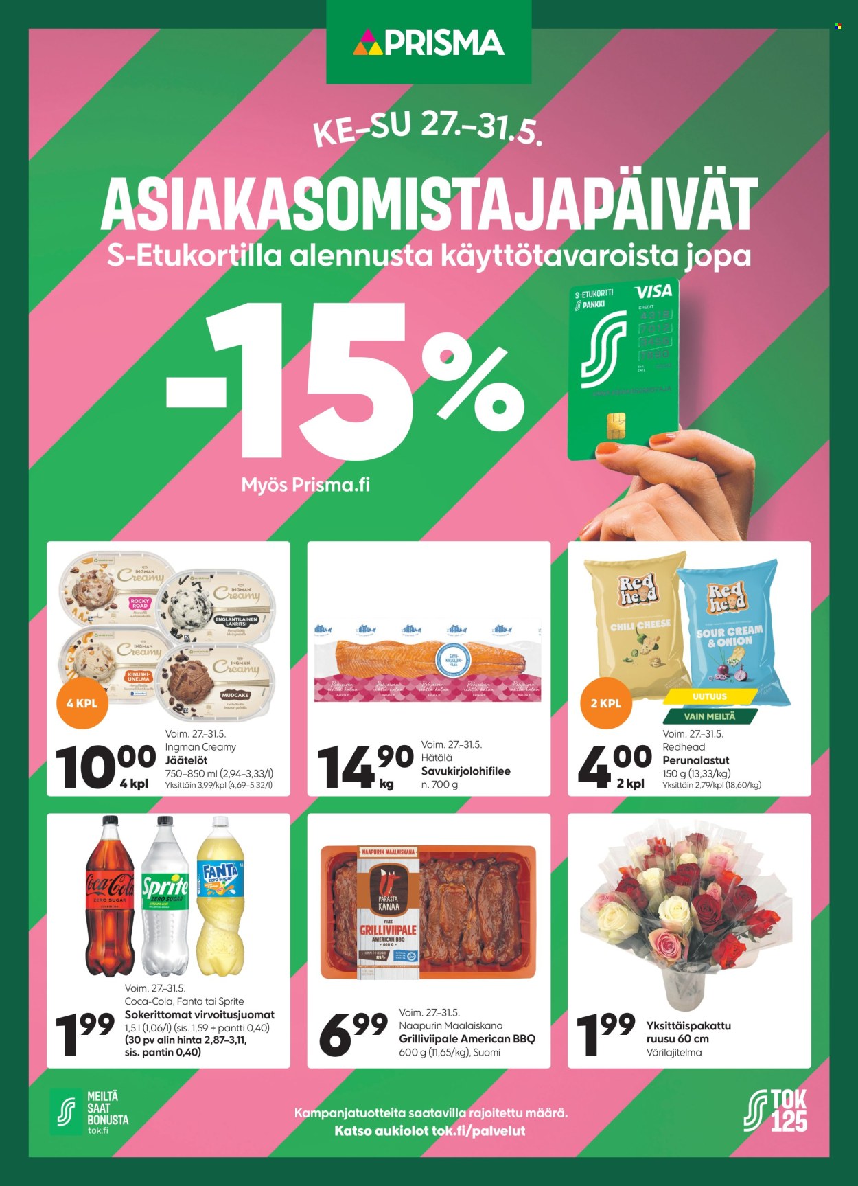 Prisma tarjoukset - 27.05.2026 - 31.05.2026. Sivu 1