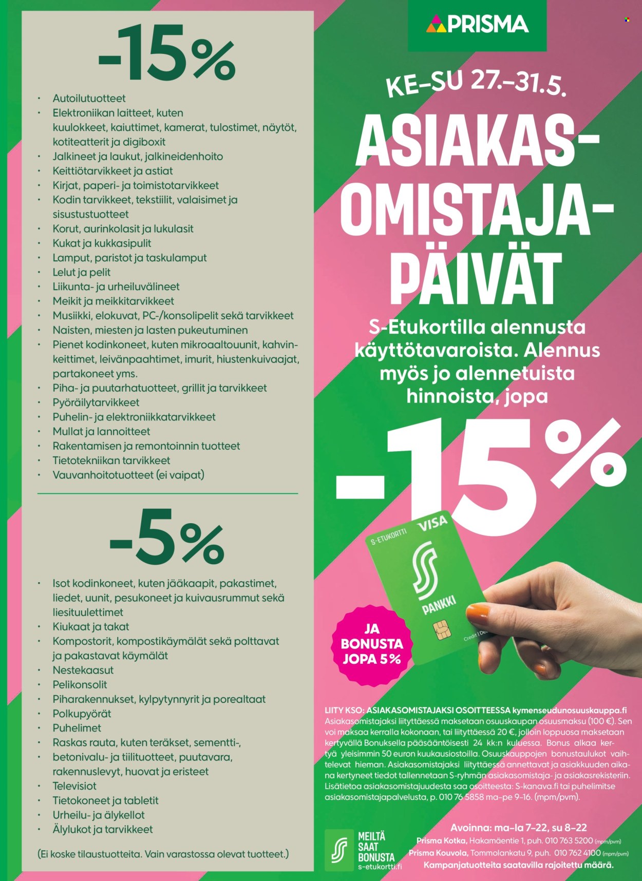 Prisma tarjoukset - 27.05.2026 - 31.05.2026. Sivu 2