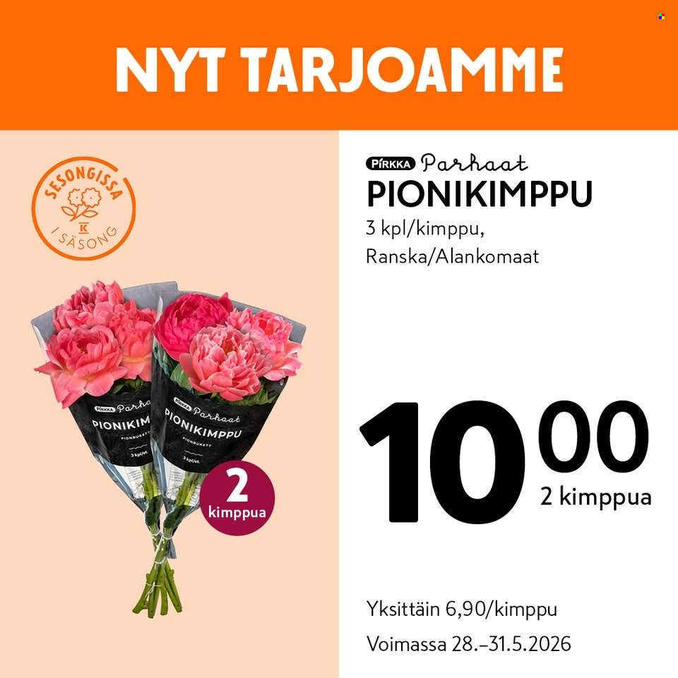 K-market tarjoukset - 28.05.2026 - 31.05.2026. Sivu 1