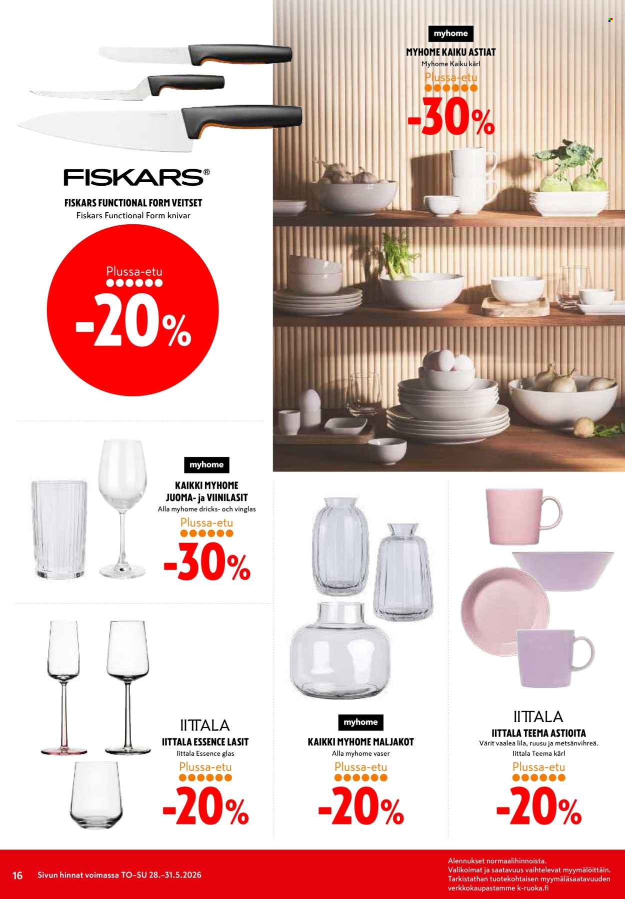 K-citymarket tarjoukset - 28.05.2026 - 31.05.2026. Sivu 16