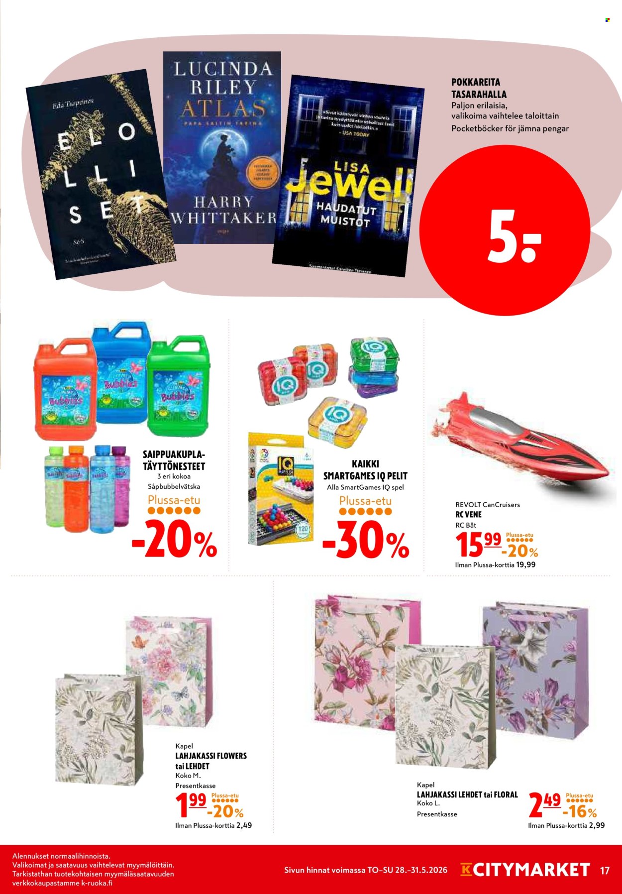 K-citymarket tarjoukset - 28.05.2026 - 31.05.2026. Sivu 17