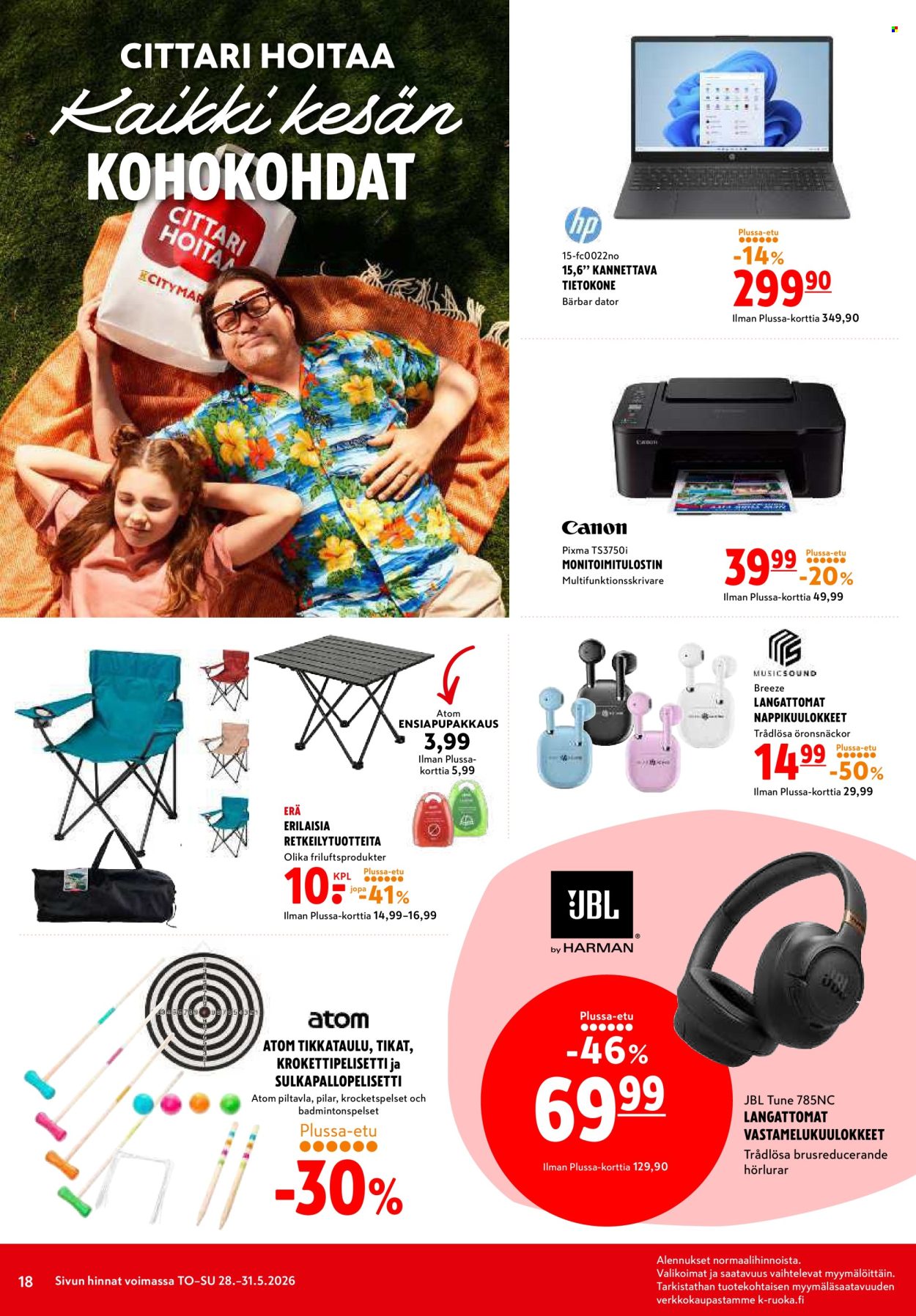 K-citymarket tarjoukset - 28.05.2026 - 31.05.2026. Sivu 18