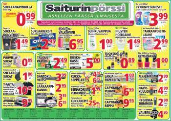 Saiturinpörssi tarjoukset  - 28.05.2026 - 03.06.2026.