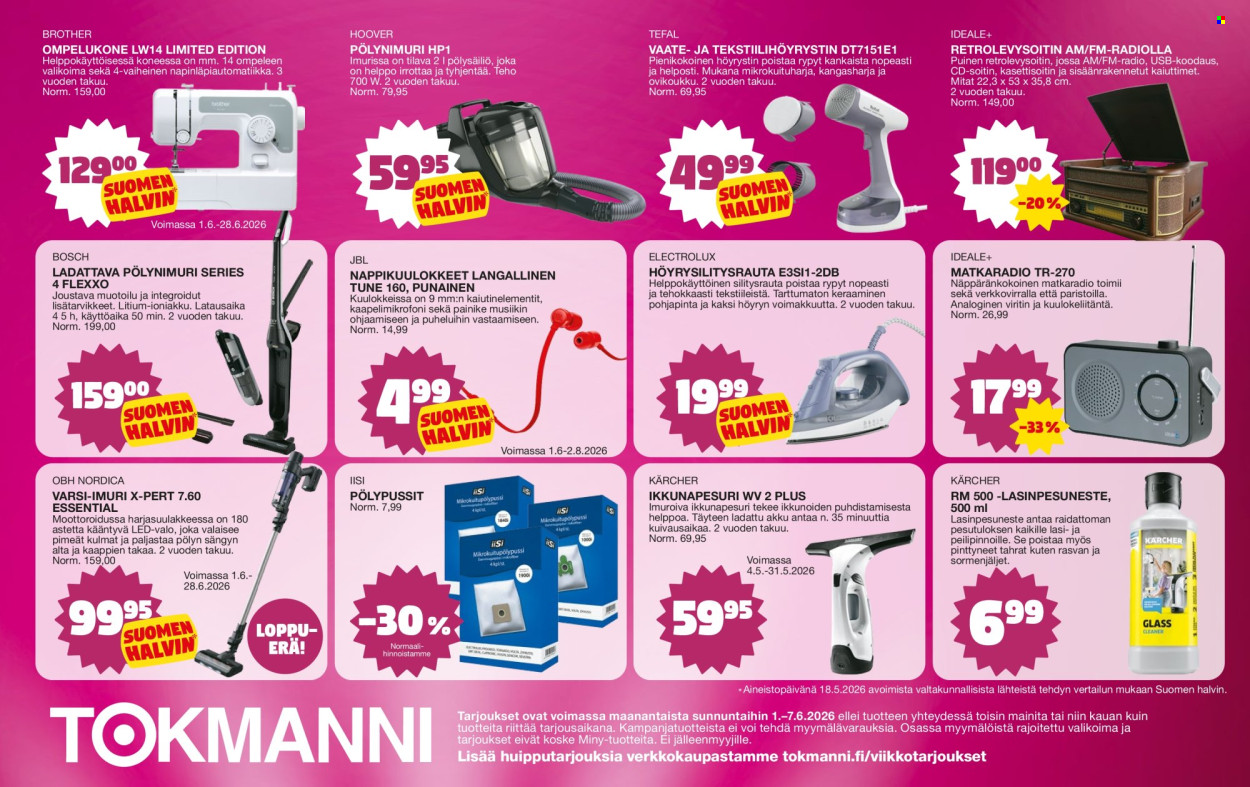 Tokmanni tarjoukset - 01.06.2026 - 07.06.2026. Sivu 4