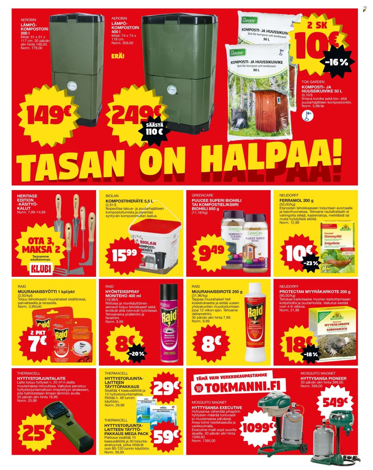Tokmanni tarjoukset - 01.06.2026 - 07.06.2026. Sivu 15