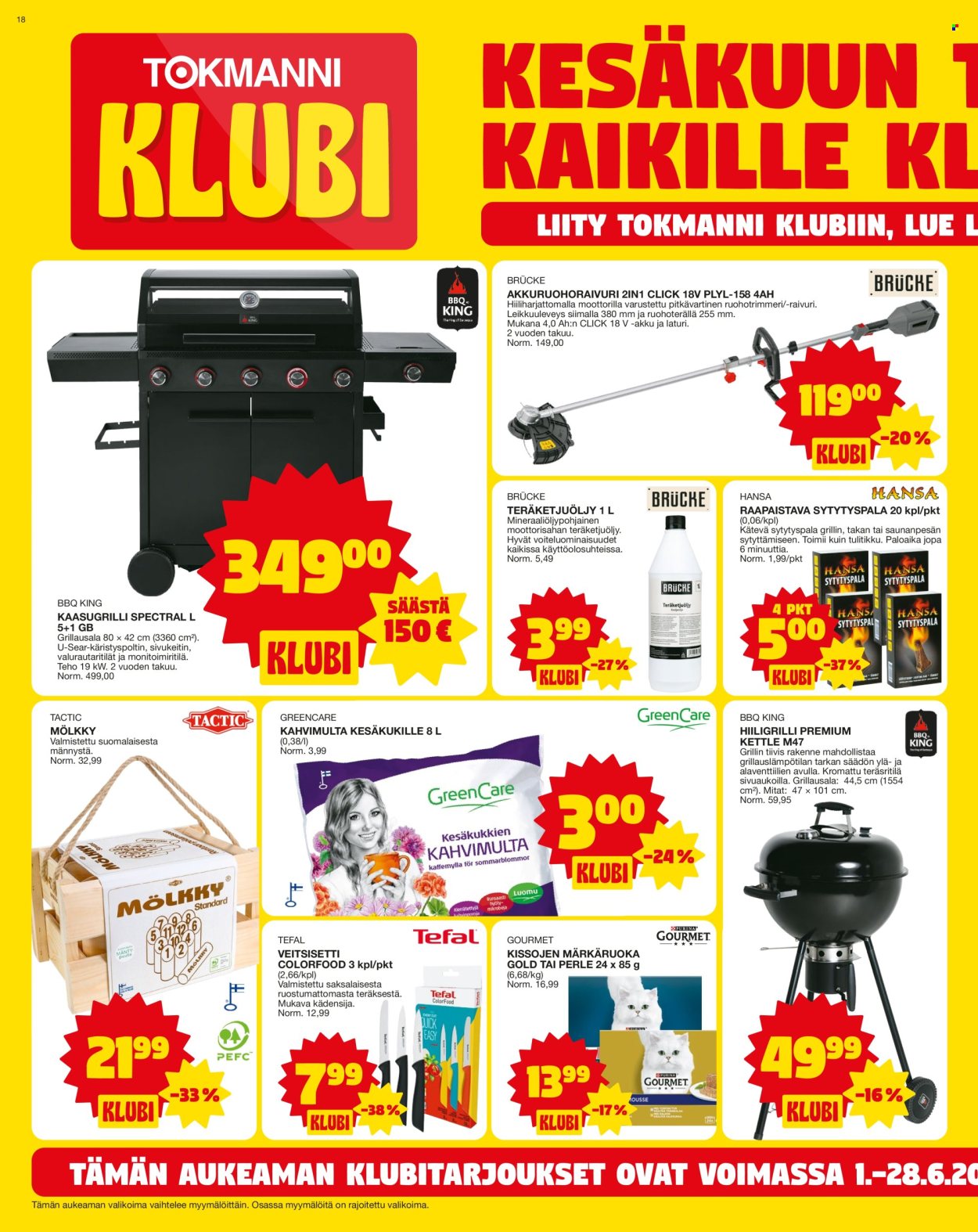 Tokmanni tarjoukset - 01.06.2026 - 07.06.2026. Sivu 18