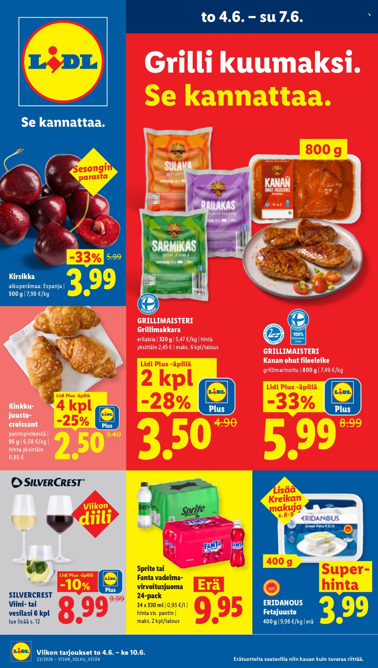 Lidl tarjoukset - 04.06.2026 - 10.06.2026. Sivu 1