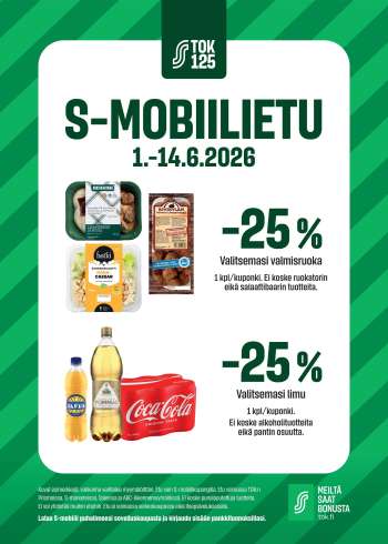 Sale tarjoukset  - 01.06.2026 - 14.06.2026.