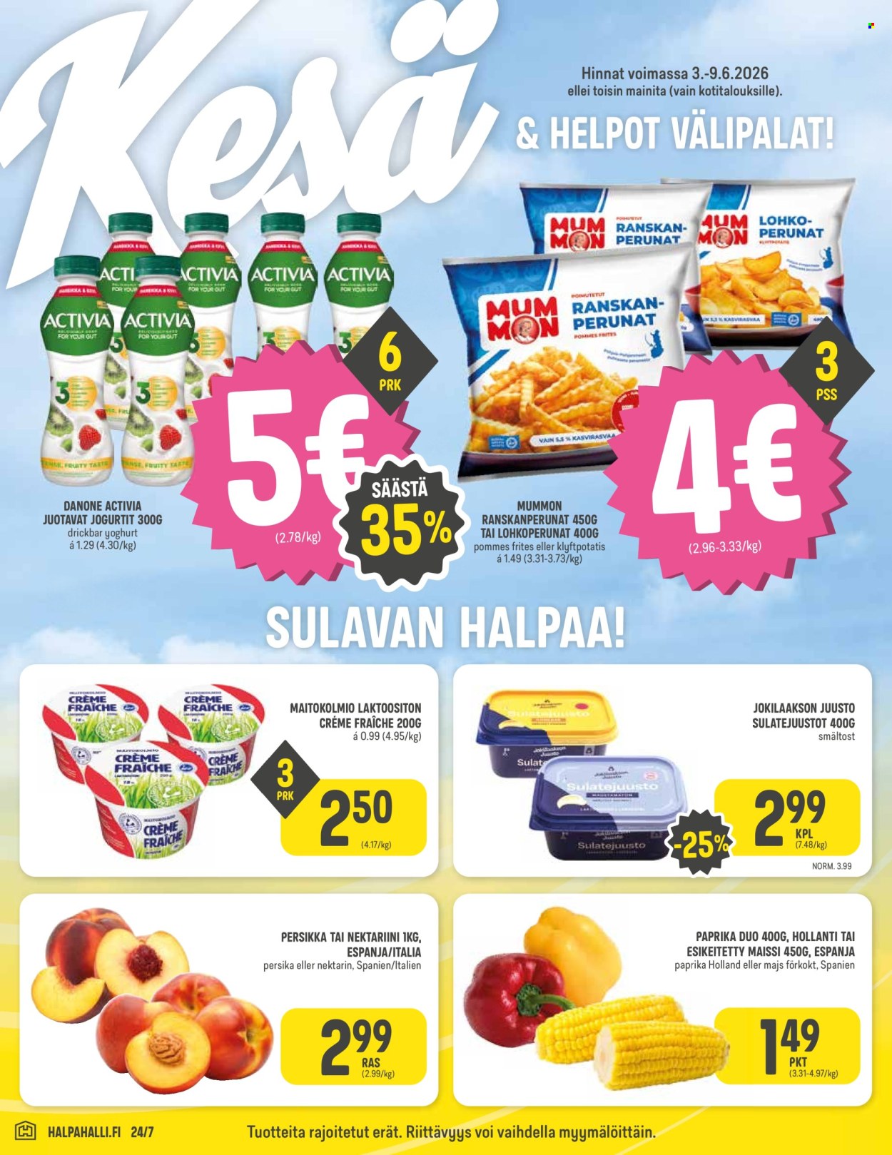 HalpaHalli tarjoukset - 03.06.2026 - 09.06.2026. Sivu 2