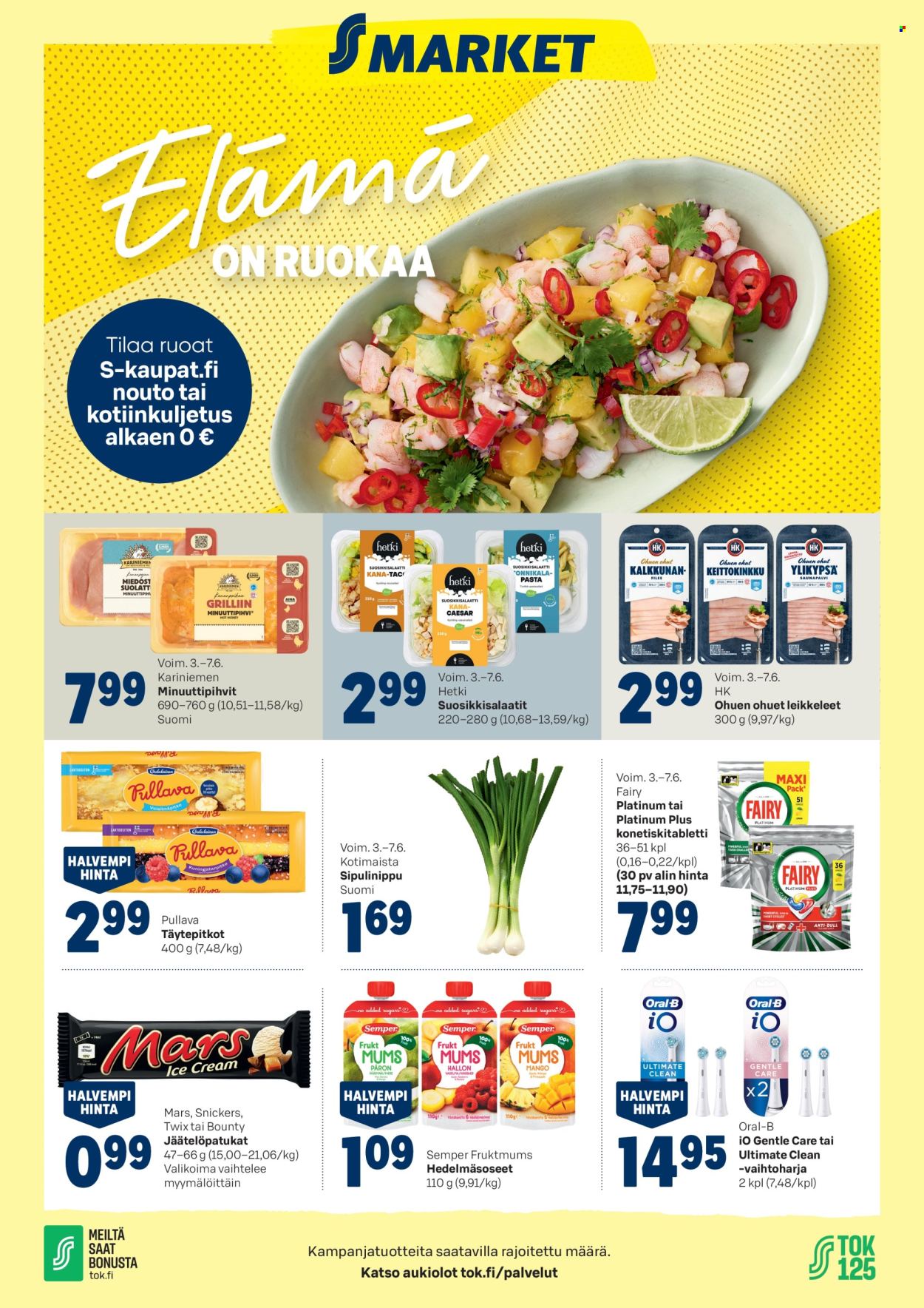 S-market tarjoukset - 03.06.2026 - 07.06.2026. Sivu 1