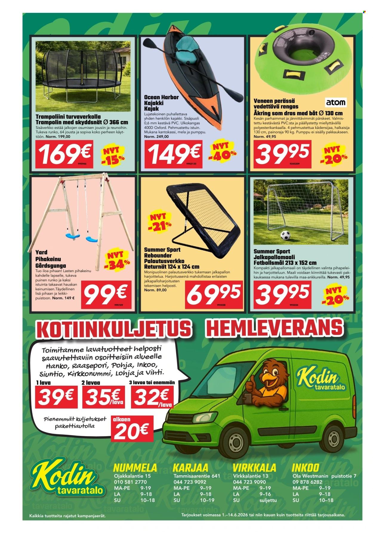 Kodintavaratalo tarjoukset - 01.06.2026 - 14.06.2026. Sivu 8