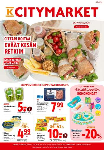 K-citymarket tarjoukset  - 04.06.2026 - 07.06.2026.
