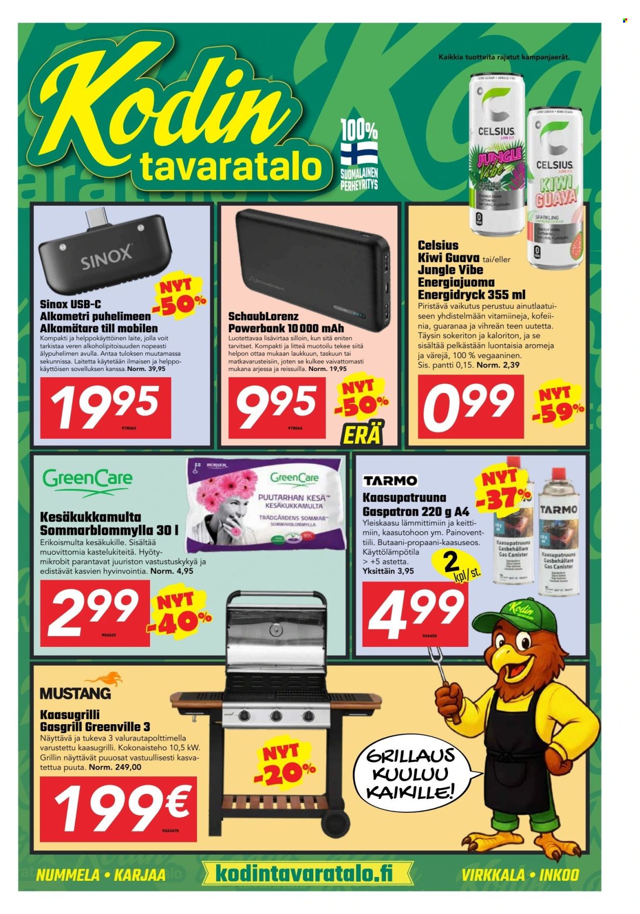 Kodintavaratalo tarjoukset - 08.06.2026 - 21.06.2026. Sivu 1