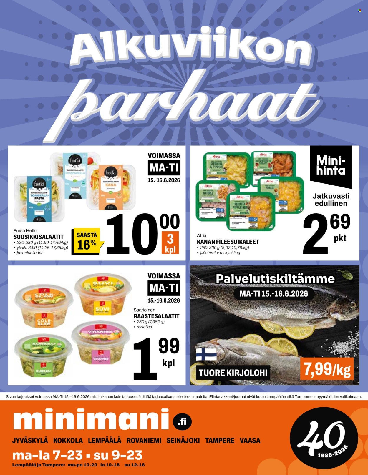 Minimani tarjoukset - 10.06.2026 - 14.06.2026. Sivu 12