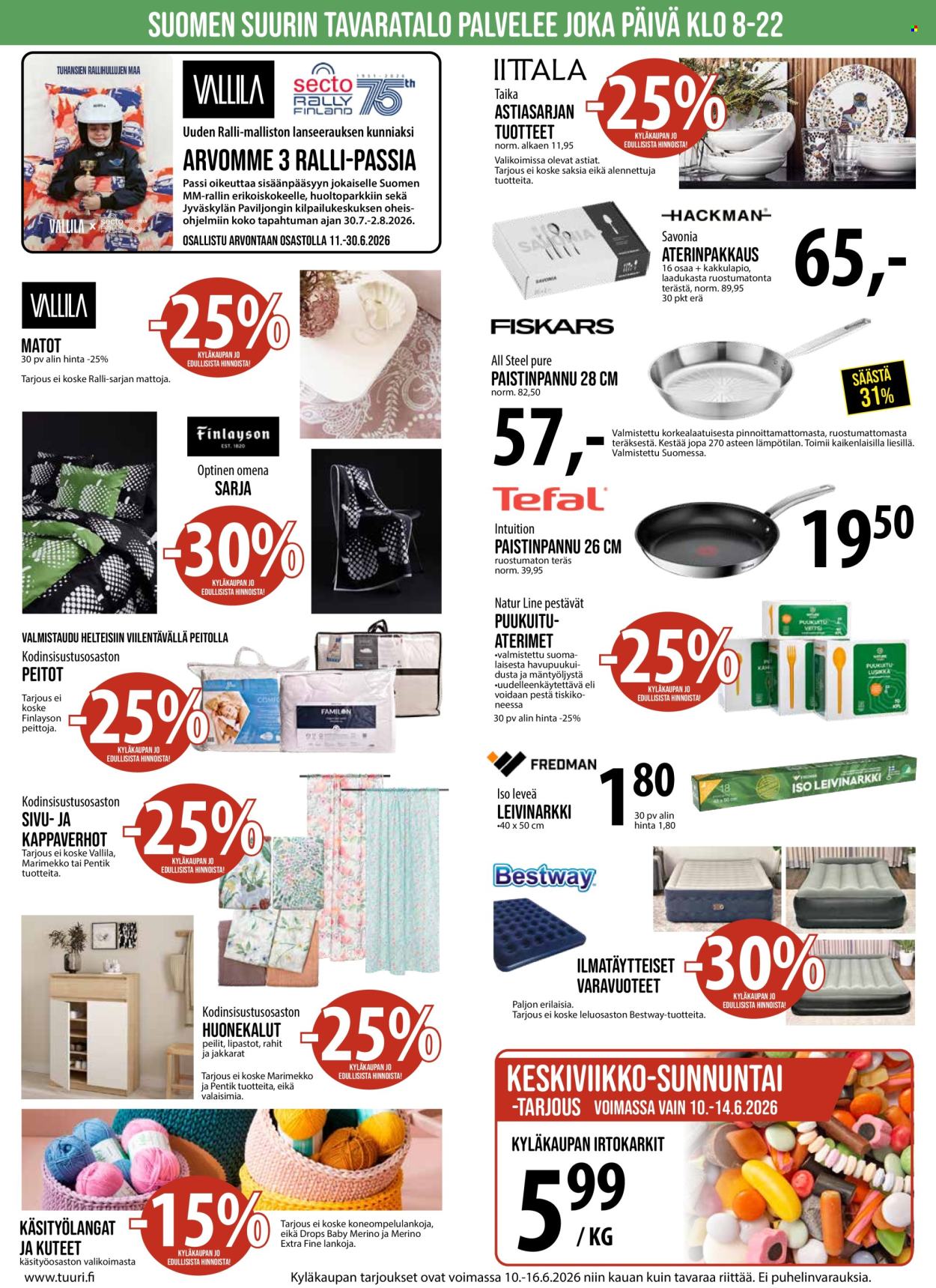 Tuuri tarjoukset - 10.06.2026 - 16.06.2026. Sivu 3