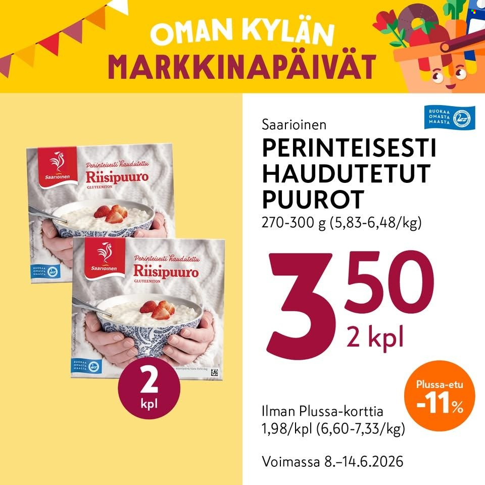 K-market tarjoukset - 08.06.2026 - 14.06.2026. Sivu 6
