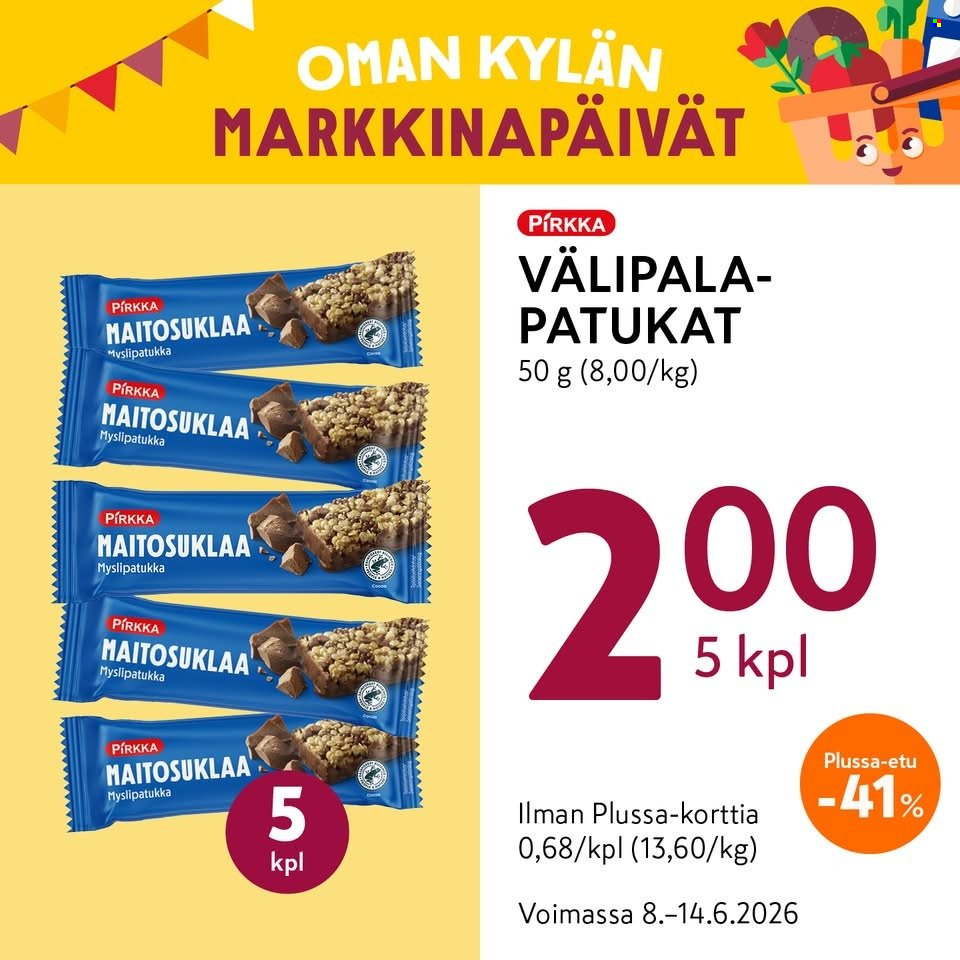 K-market tarjoukset - 08.06.2026 - 14.06.2026. Sivu 7
