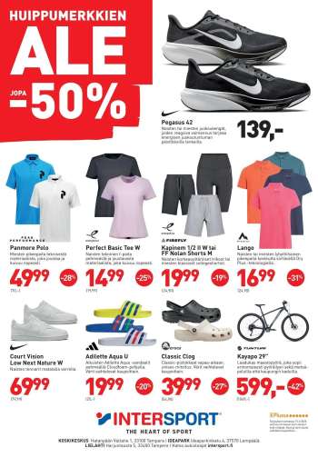 Intersport tarjoukset  - 15.06.2026 - 15.06.2026.