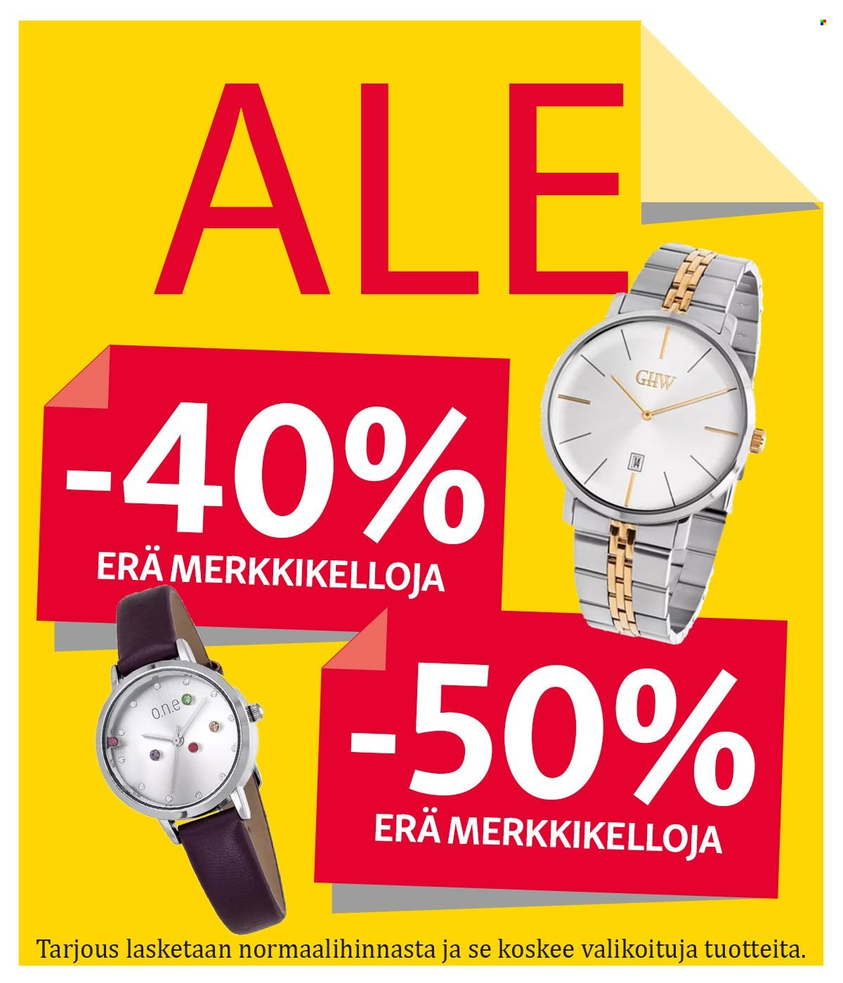 Kultajousi tarjoukset. Sivu 1