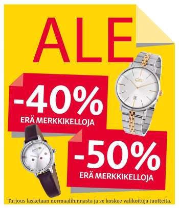 Kultajousi tarjoukset .