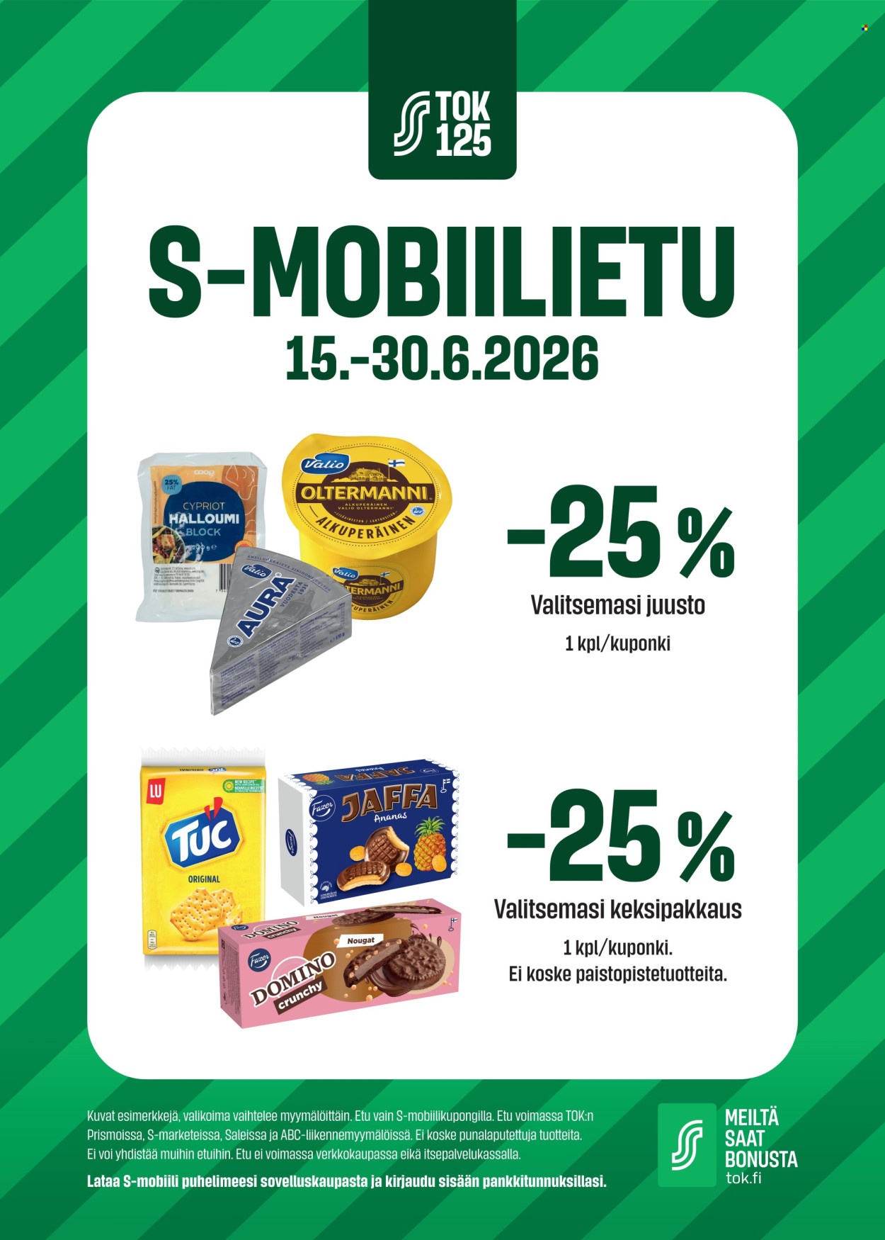 S-market tarjoukset - 15.06.2026 - 30.06.2026. Sivu 1
