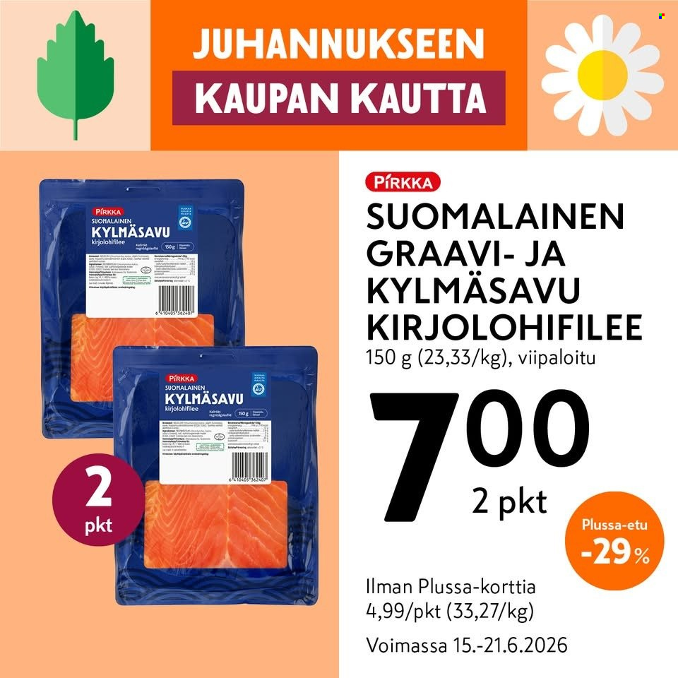 K-market tarjoukset - 15.06.2026 - 21.06.2026. Sivu 2