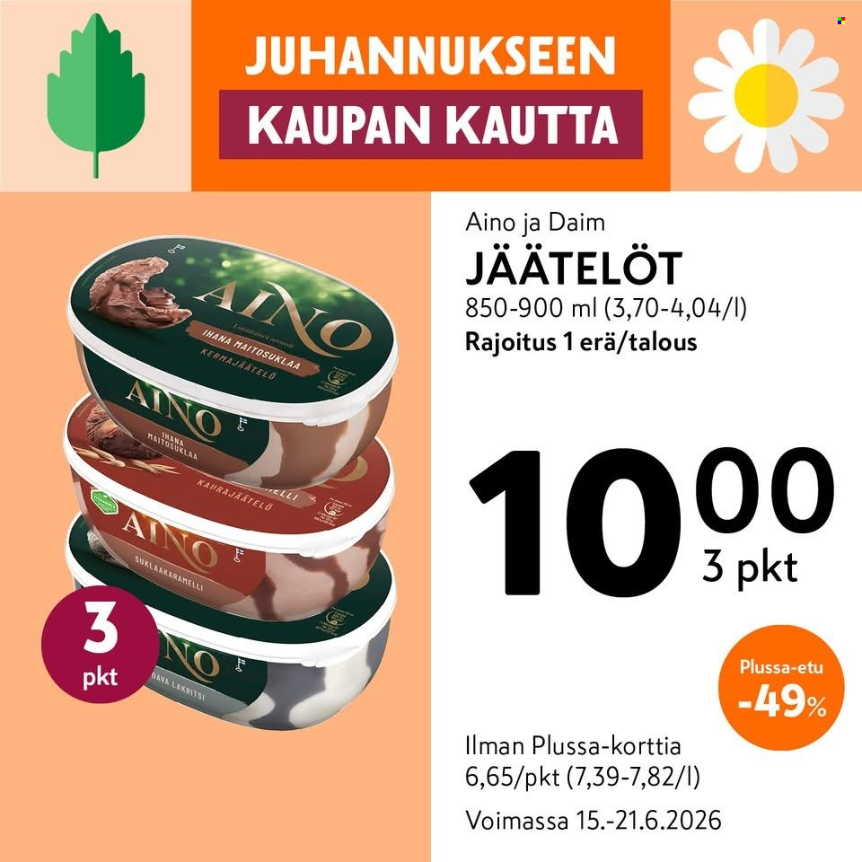 K-market tarjoukset - 15.06.2026 - 21.06.2026. Sivu 3