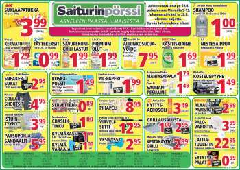 Saiturinpörssi tarjoukset  - 17.06.2026 - 24.06.2026.