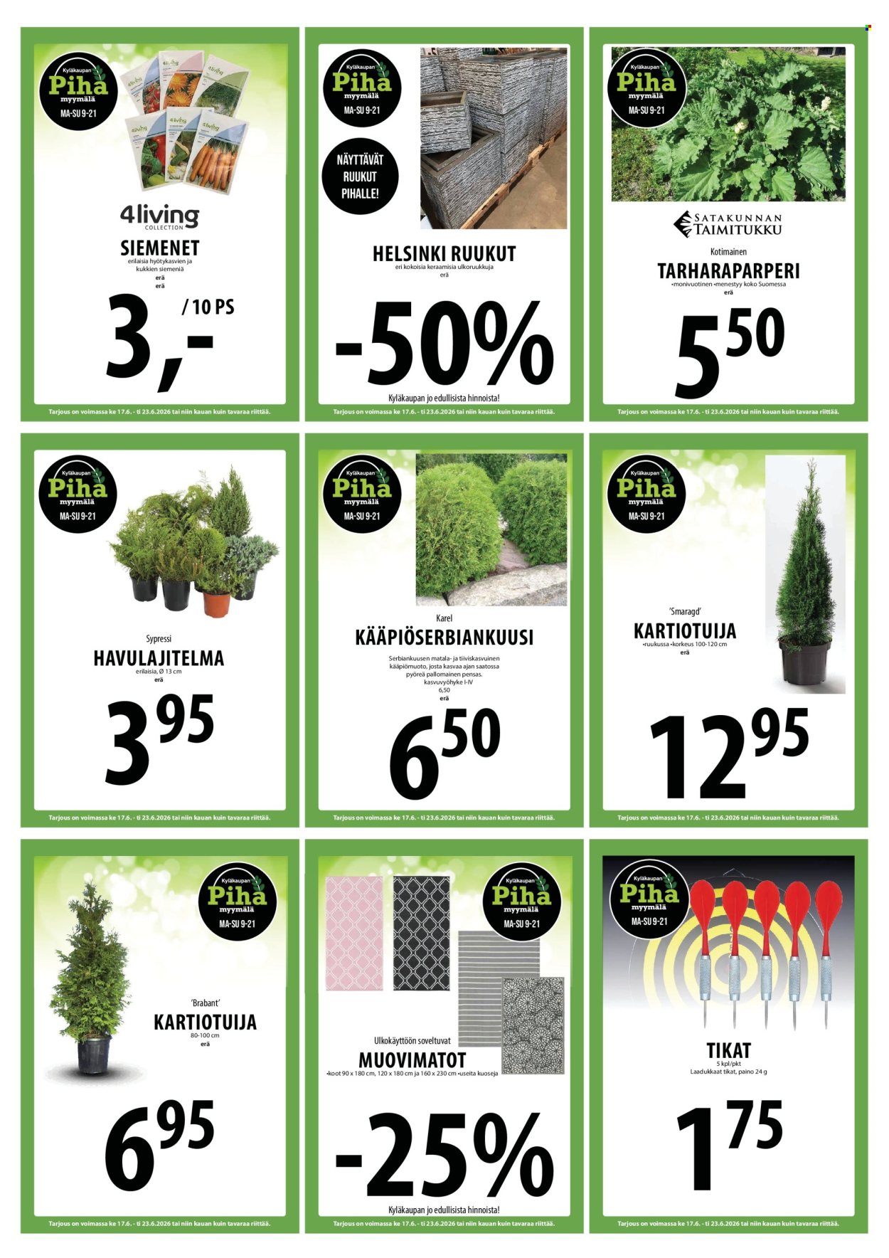 Tuuri tarjoukset - 17.06.2026 - 23.06.2026. Sivu 31