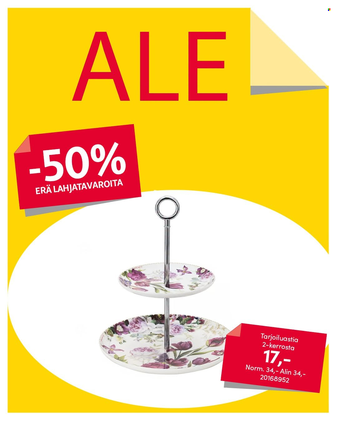 Kultajousi tarjoukset. Sivu 6
