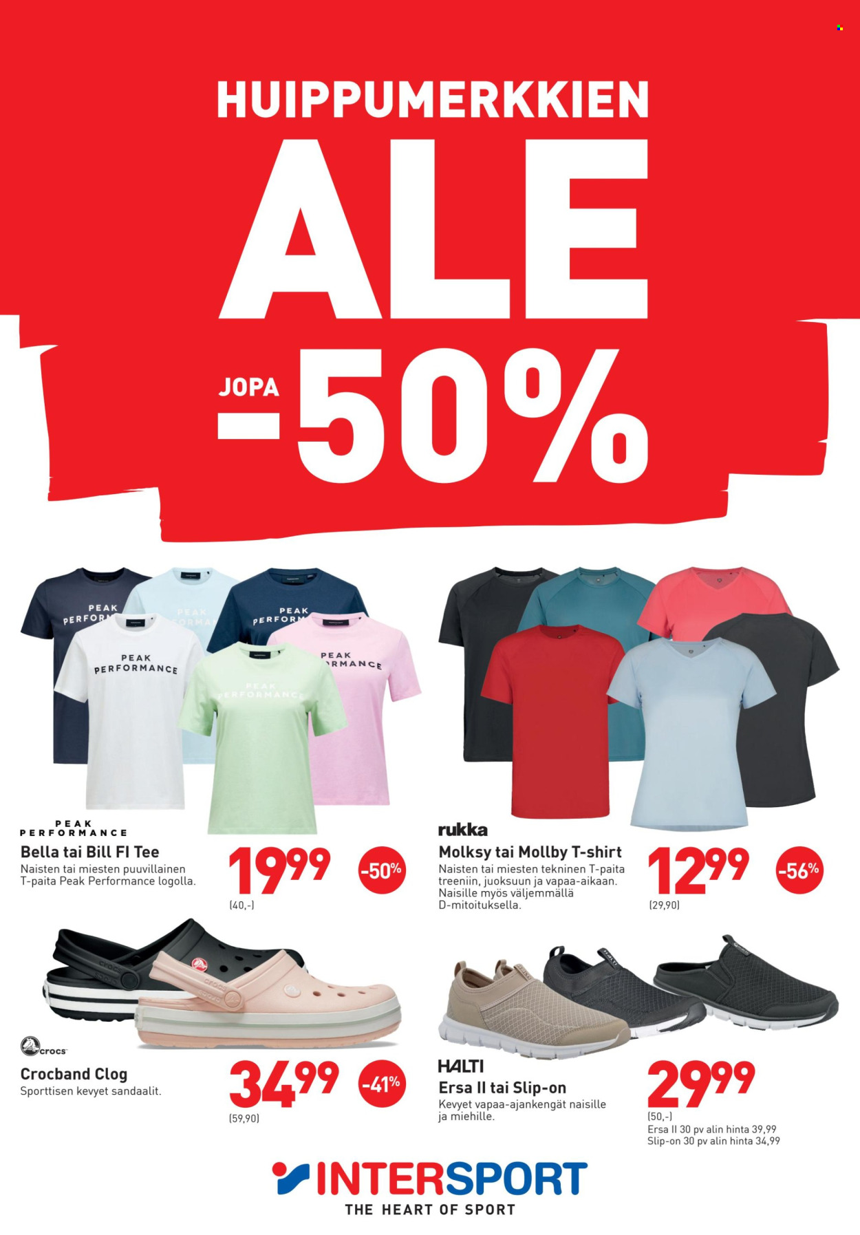 Intersport tarjoukset - 18.06.2026 - 05.07.2026. Sivu 1