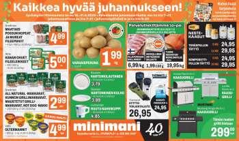 Minimani tarjoukset  - 18.06.2026 - 21.06.2026.