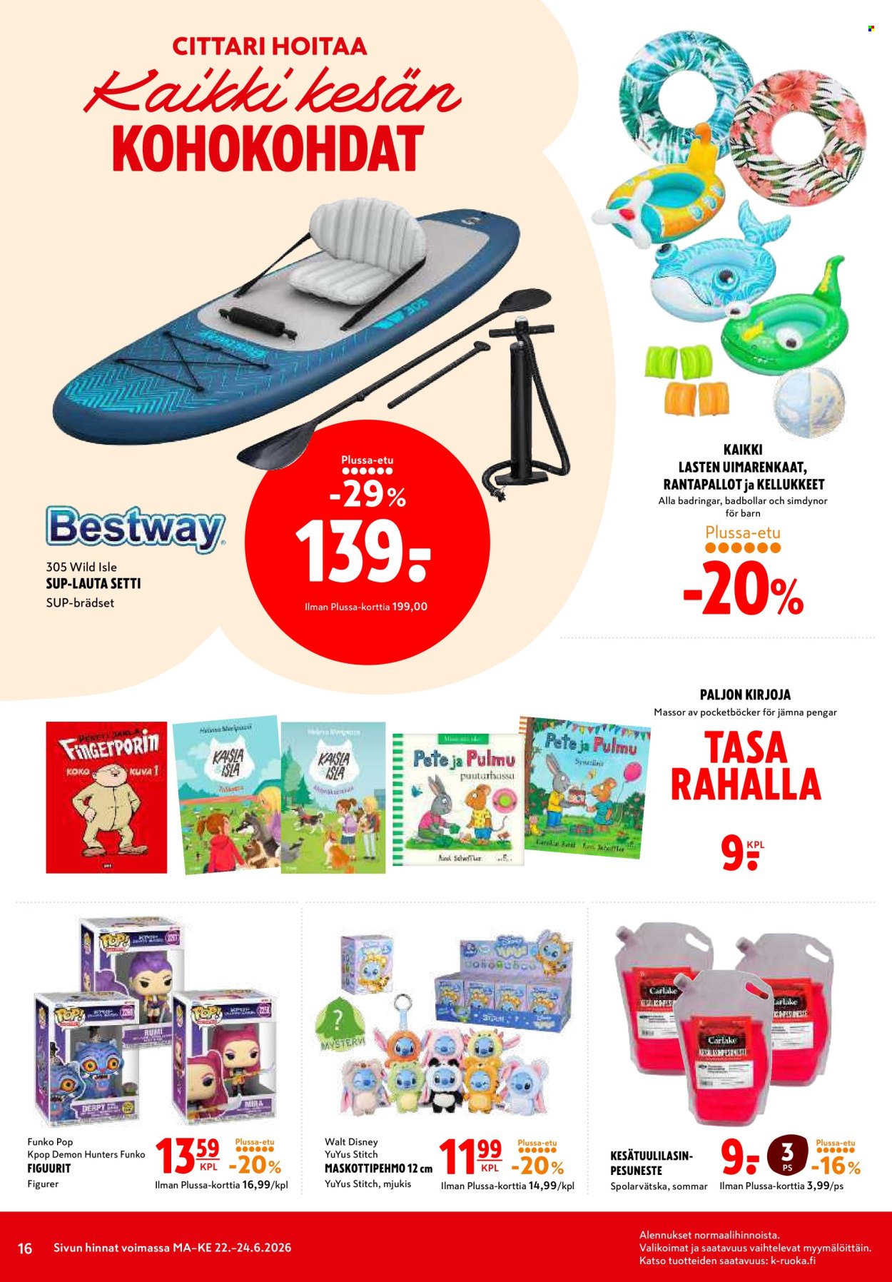 K-citymarket tarjoukset - 22.06.2026 - 24.06.2026. Sivu 16