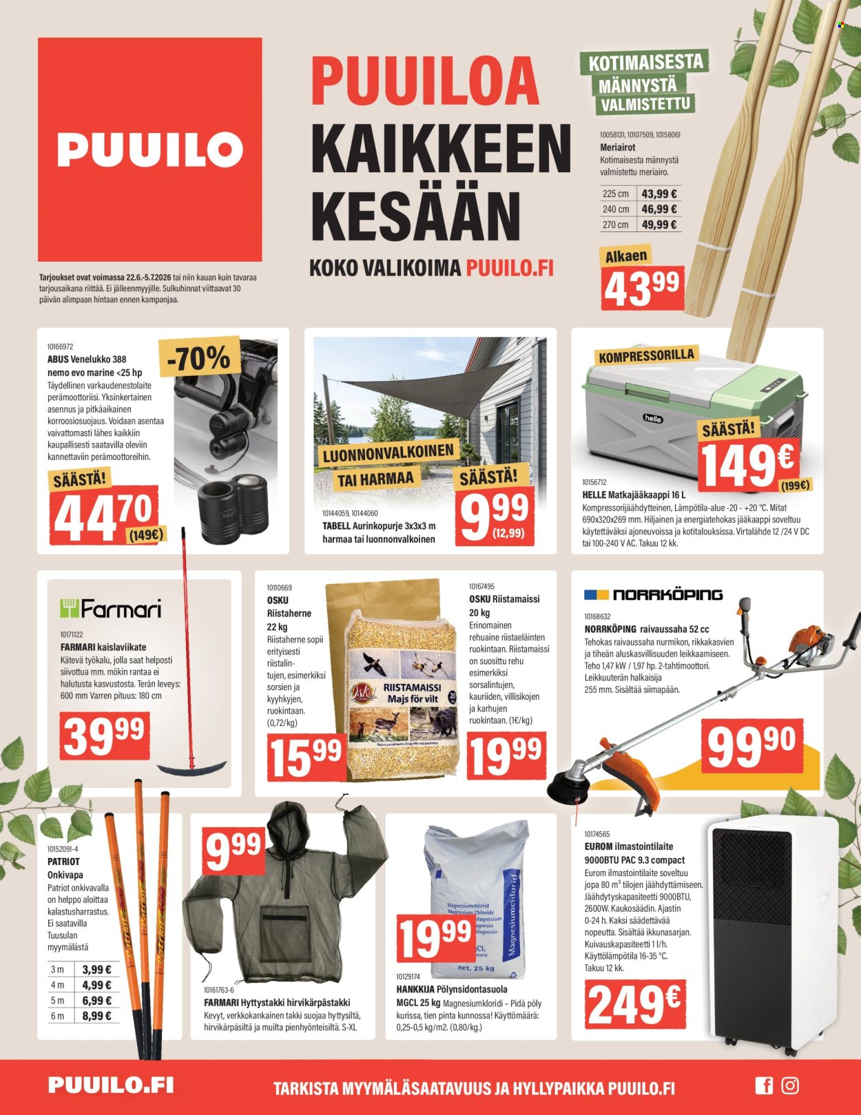 Puuilo tarjoukset - 22.06.2026 - 05.07.2026. Sivu 1