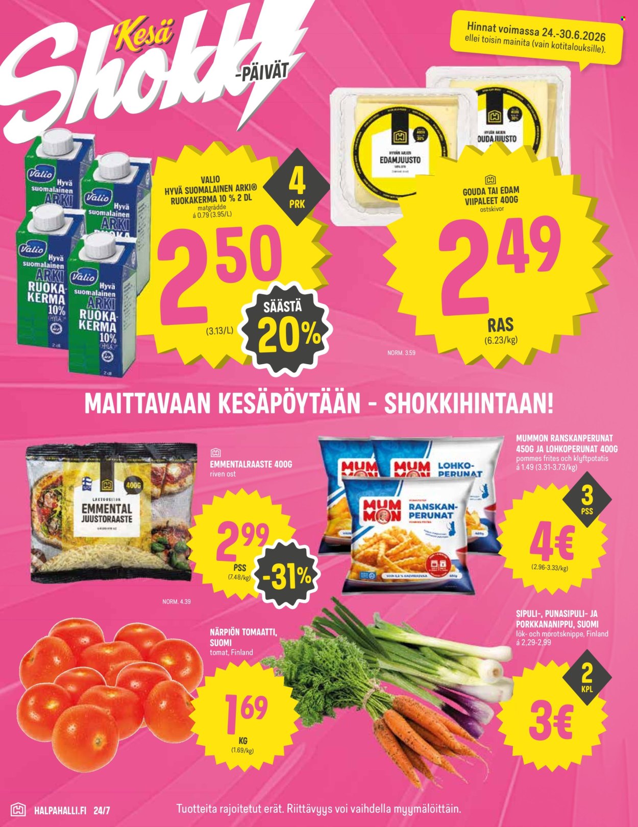 HalpaHalli tarjoukset - 24.06.2026 - 30.06.2026. Sivu 2