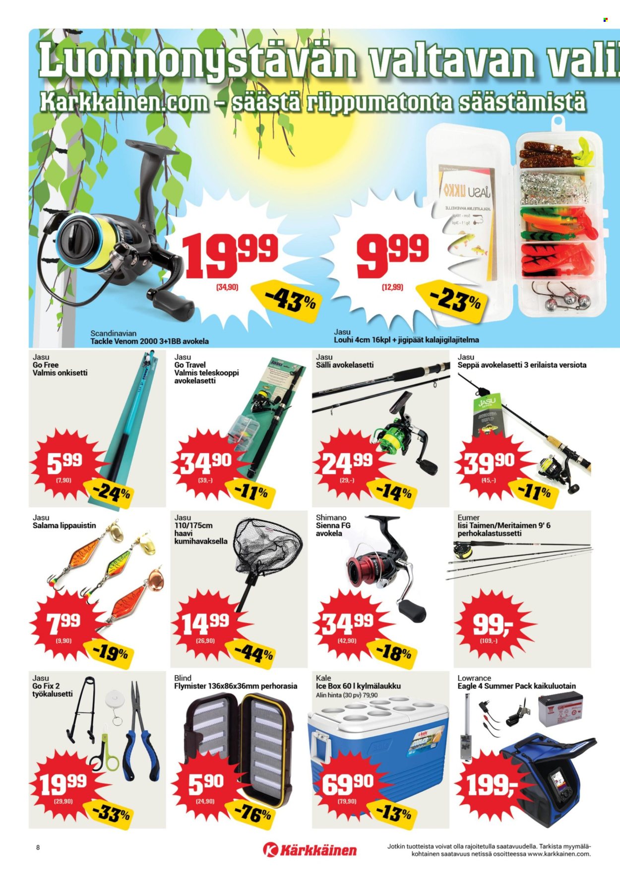 Kärkkäinen tarjoukset - 24.06.2026 - 07.07.2026. Sivu 8