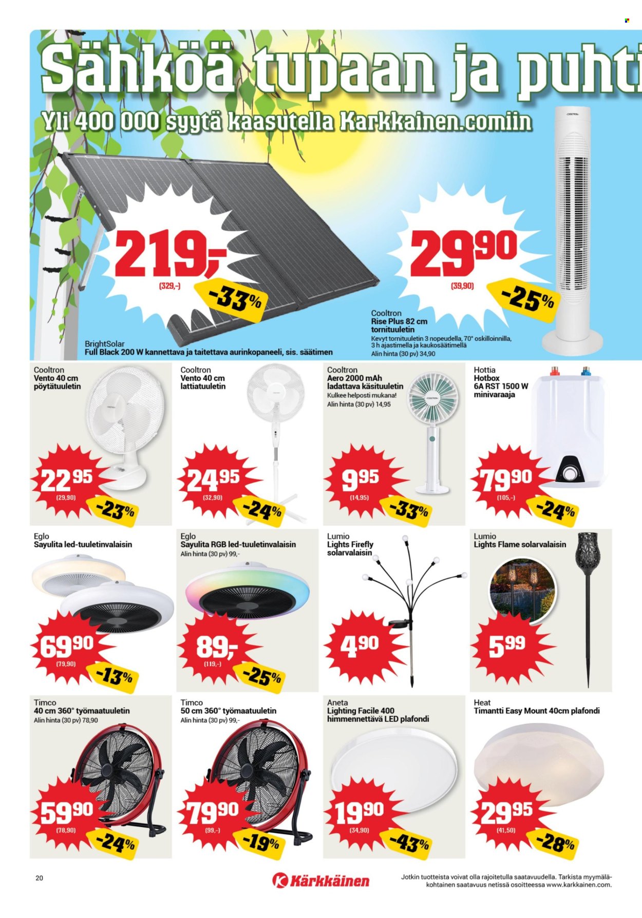 Kärkkäinen tarjoukset - 24.06.2026 - 07.07.2026. Sivu 20