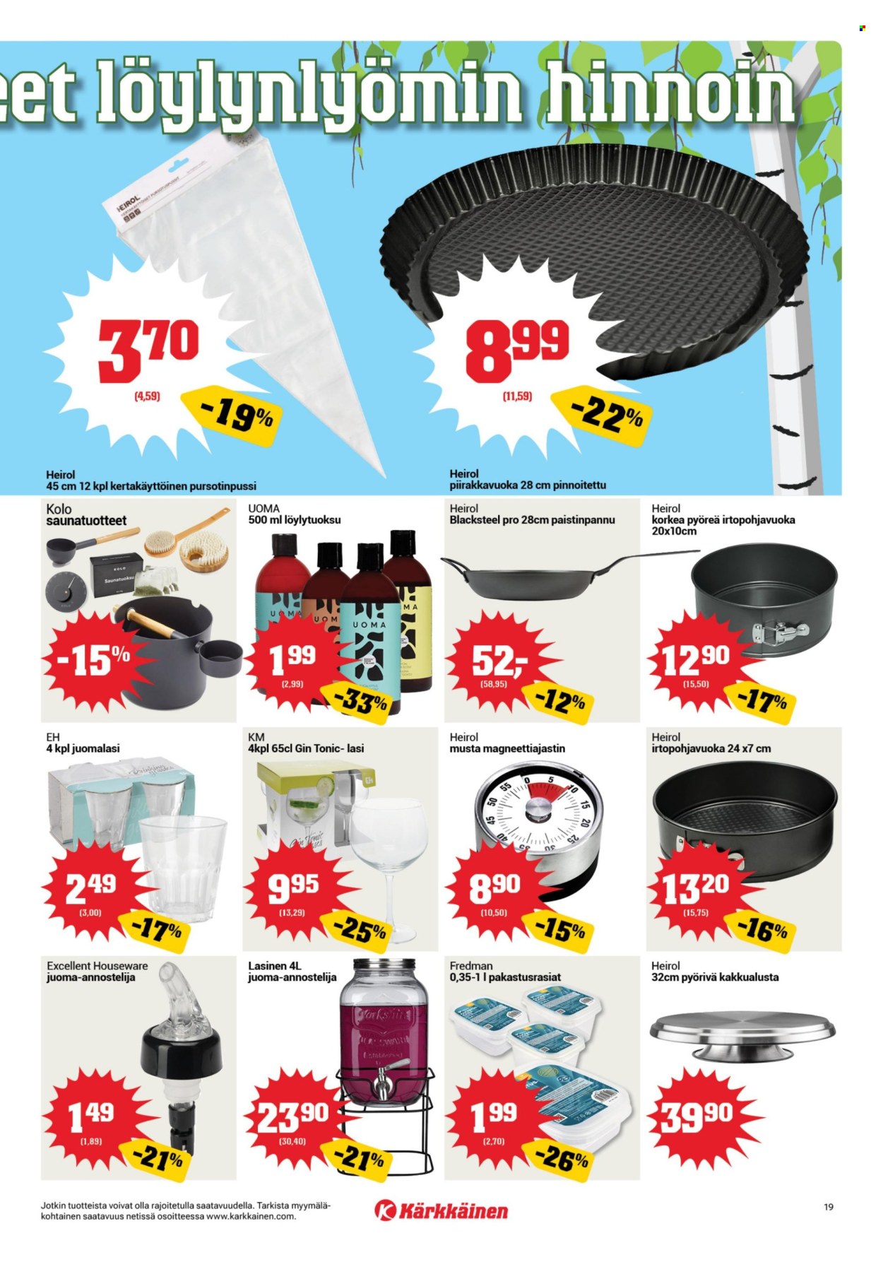 Kärkkäinen tarjoukset - 24.06.2026 - 07.07.2026. Sivu 19