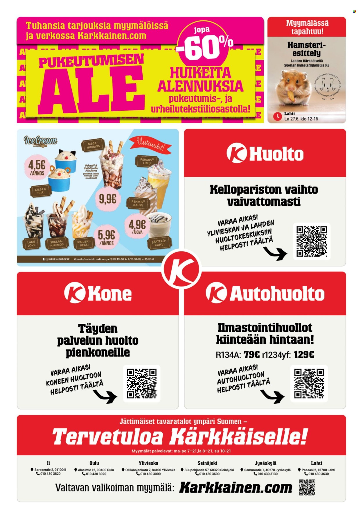 Kärkkäinen tarjoukset - 24.06.2026 - 07.07.2026. Sivu 28