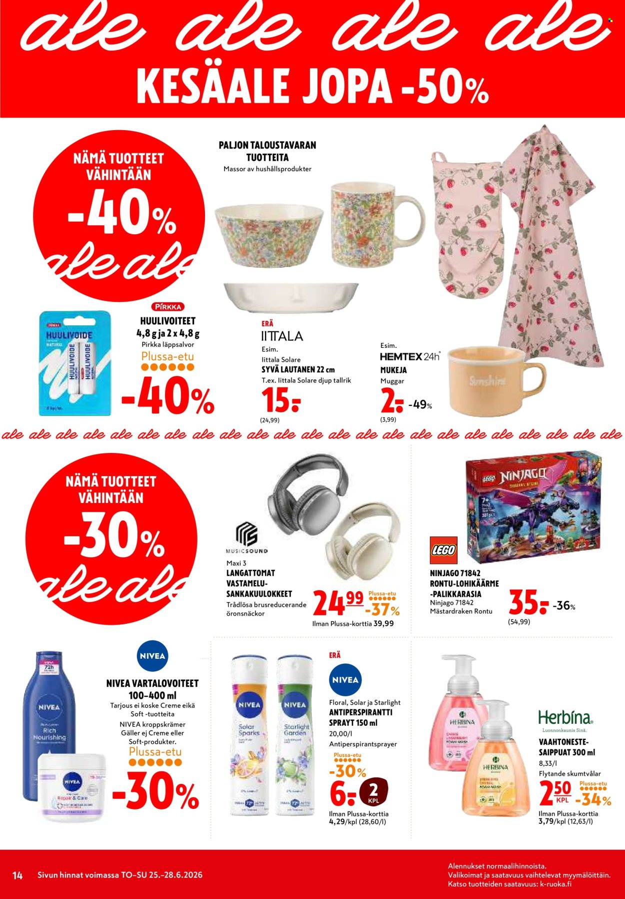 K-citymarket tarjoukset - 25.06.2026 - 28.06.2026. Sivu 14