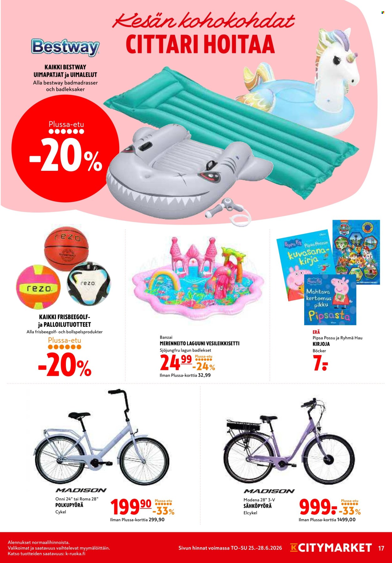 K-citymarket tarjoukset - 25.06.2026 - 28.06.2026. Sivu 17