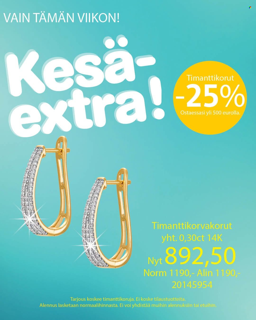 Kultajousi tarjoukset. Sivu 4