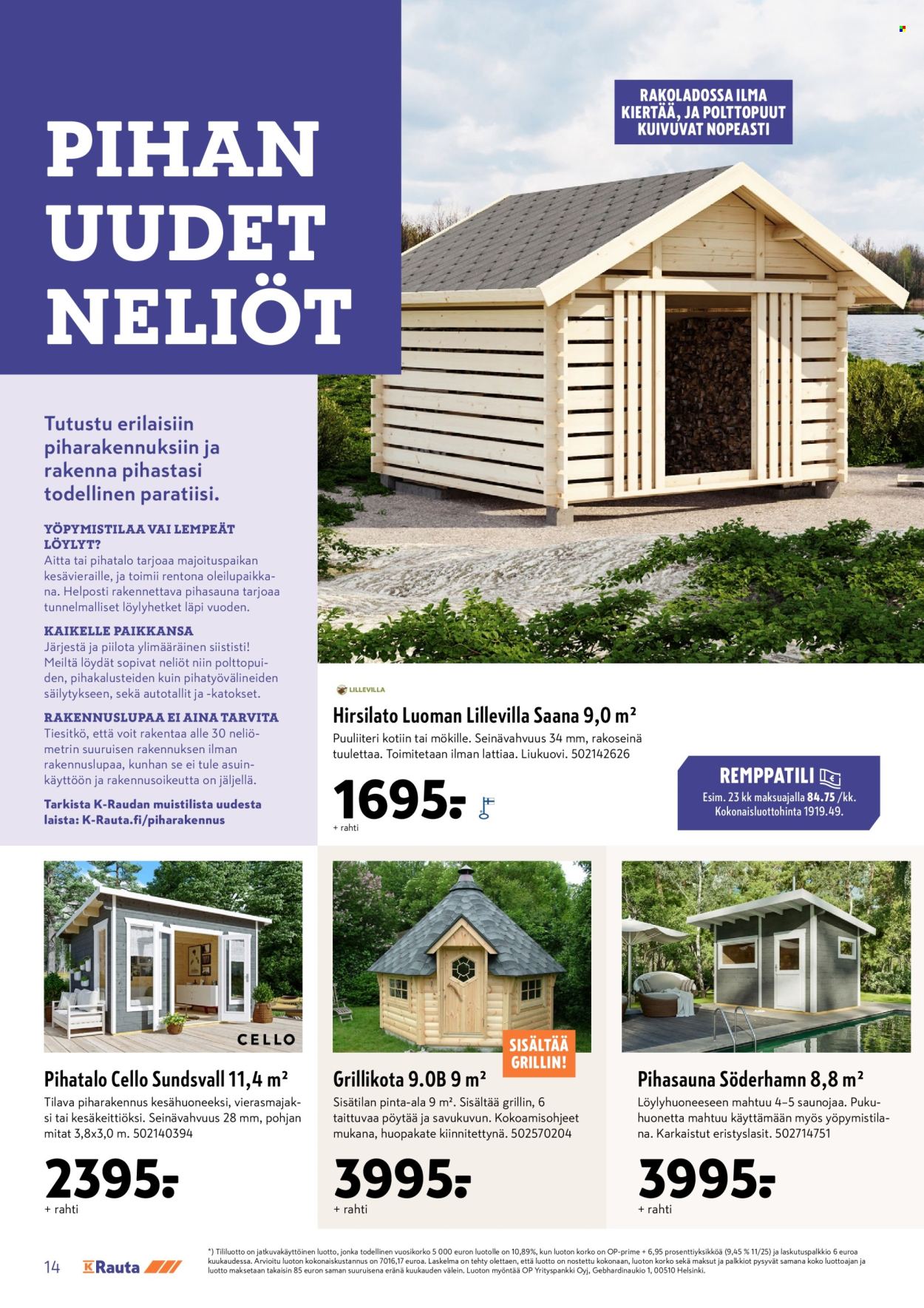 K-Rauta tarjoukset - 24.06.2026 - 07.07.2026. Sivu 14