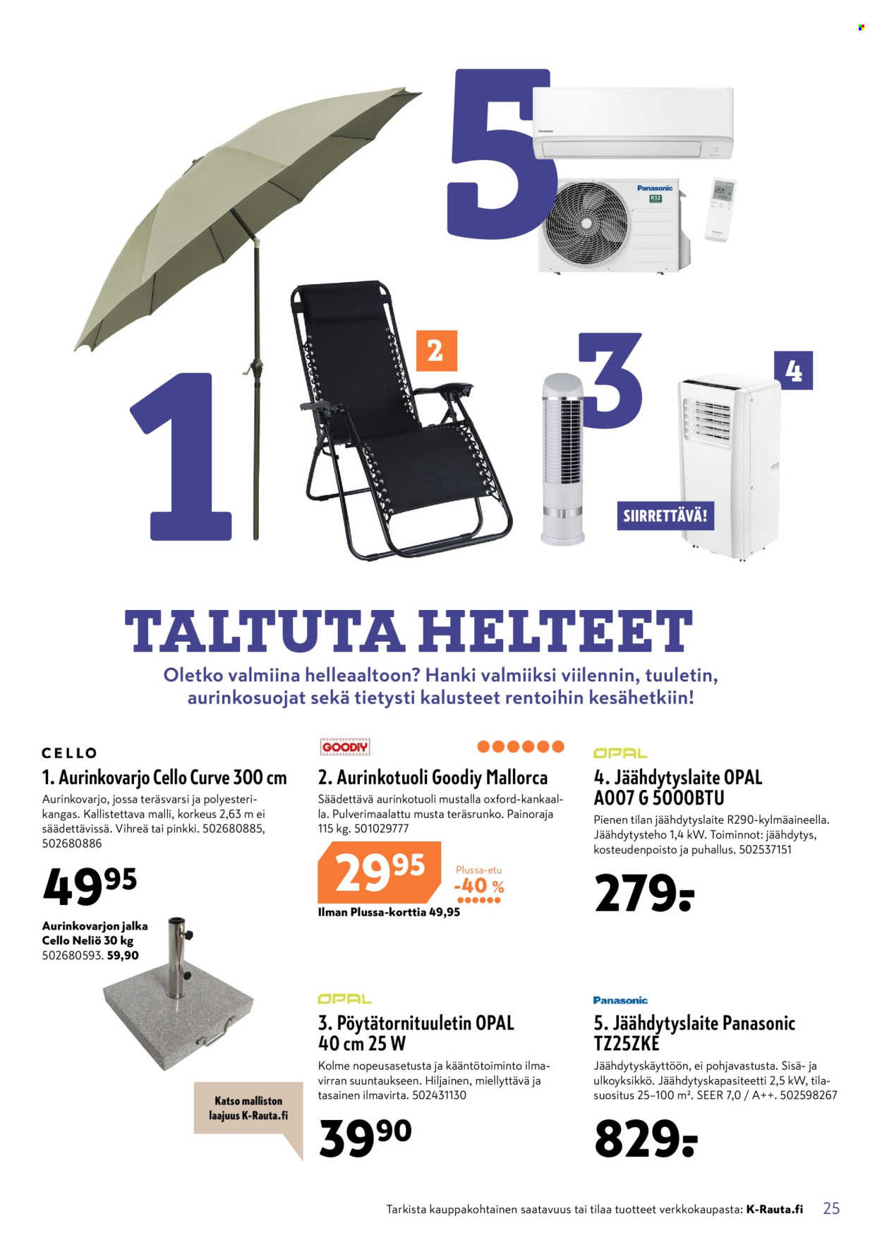 K-Rauta tarjoukset - 24.06.2026 - 07.07.2026. Sivu 25