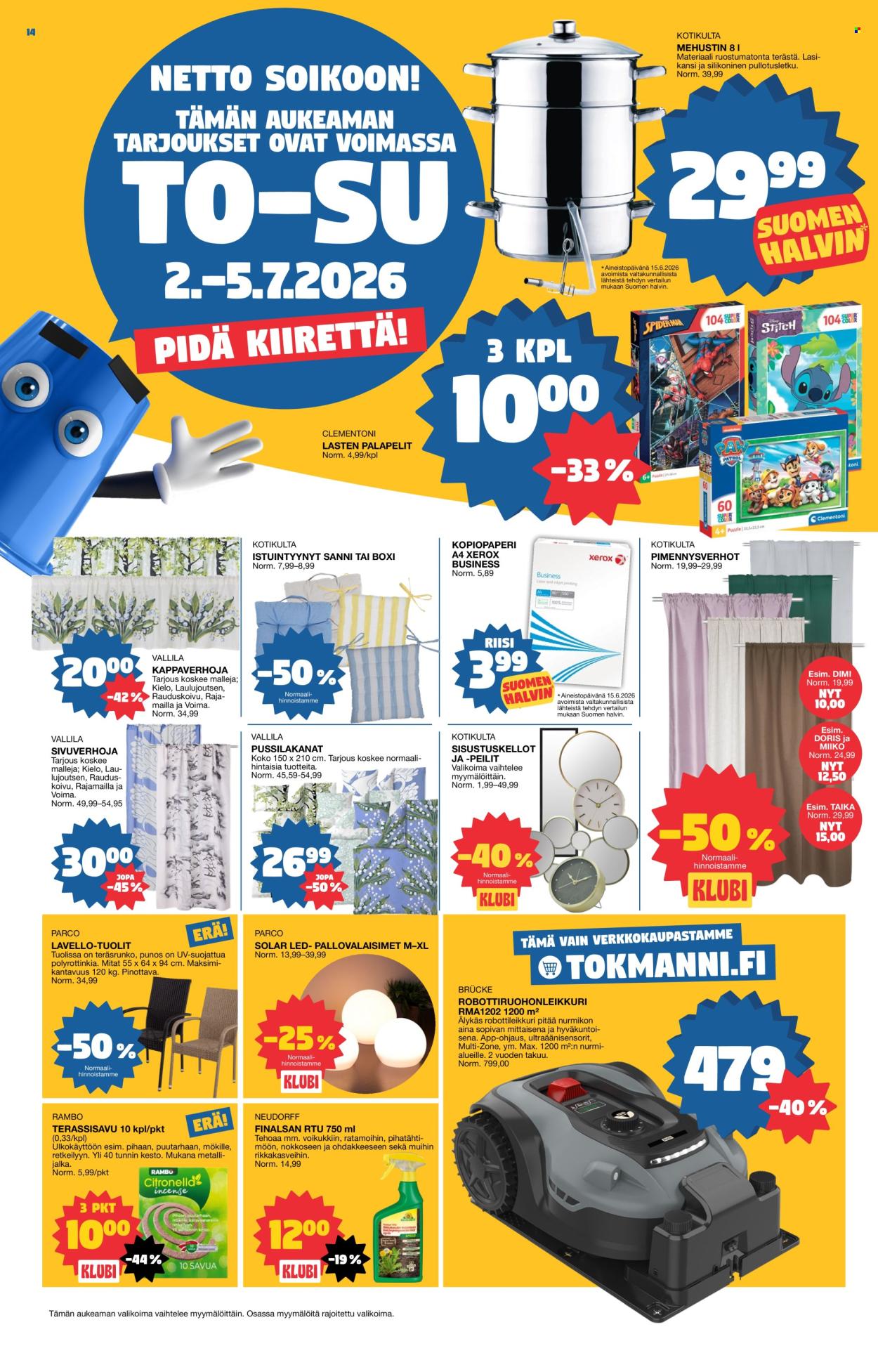 Tokmanni tarjoukset - 29.06.2026 - 05.07.2026. Sivu 14