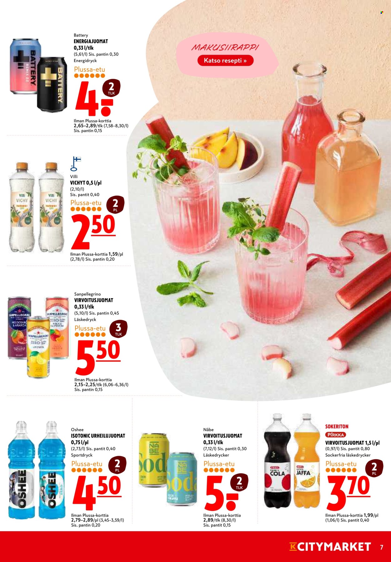 K-citymarket tarjoukset - 29.06.2026 - 01.07.2026. Sivu 7